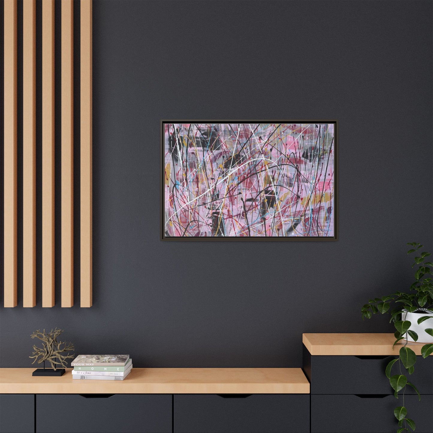 Pink Noise - Framed