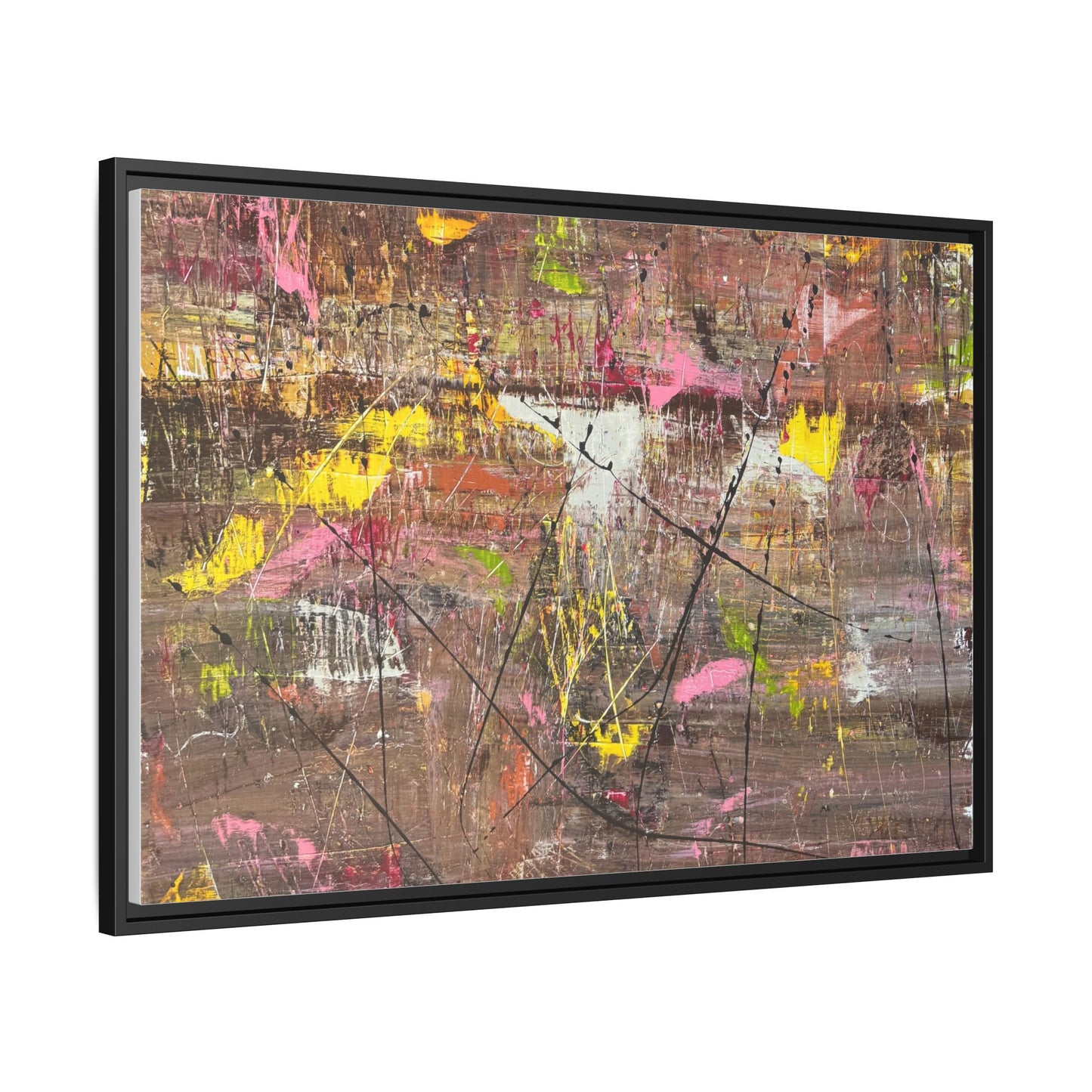 Neon Soil Framed