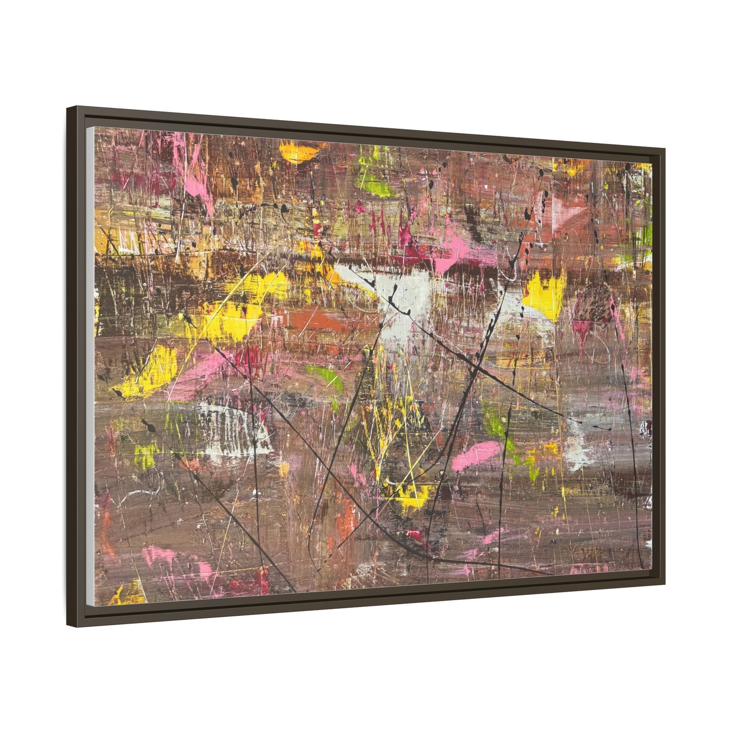 Neon Soil Framed