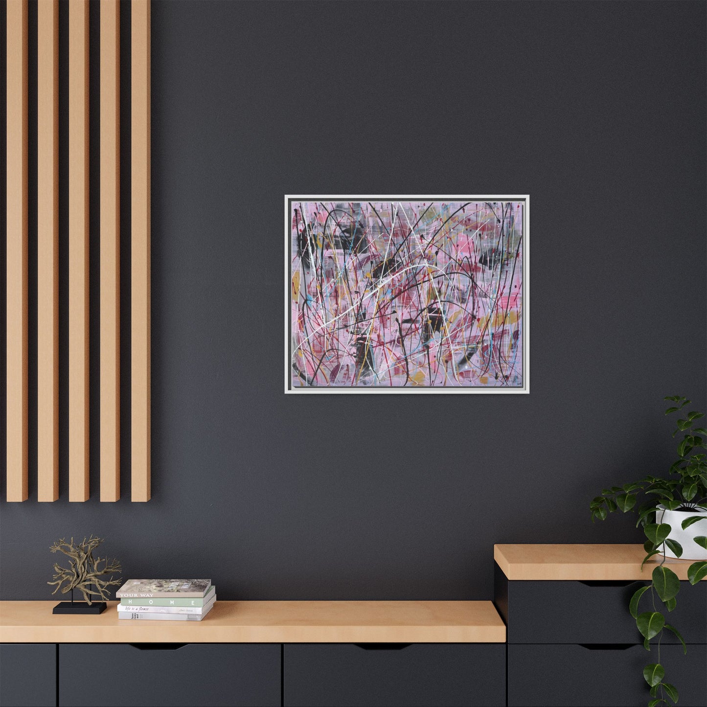 Pink Noise - Framed