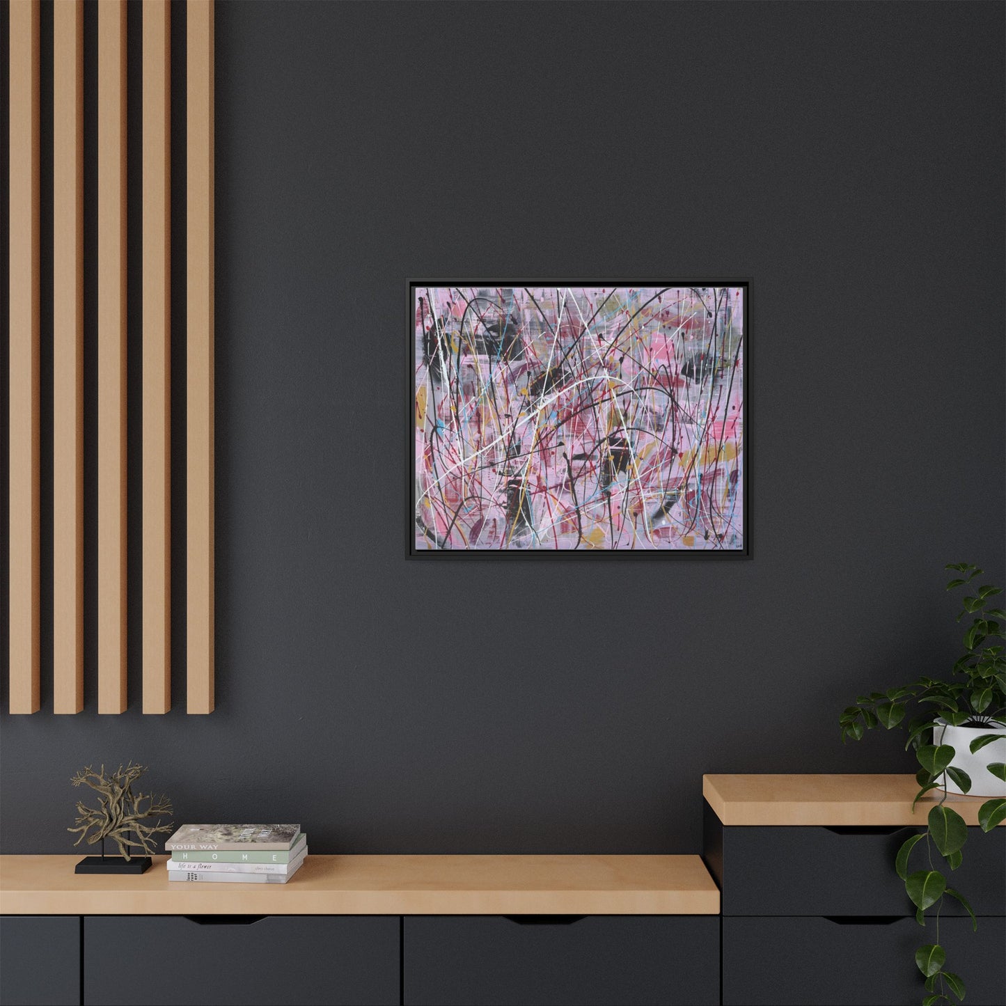 Pink Noise - Framed