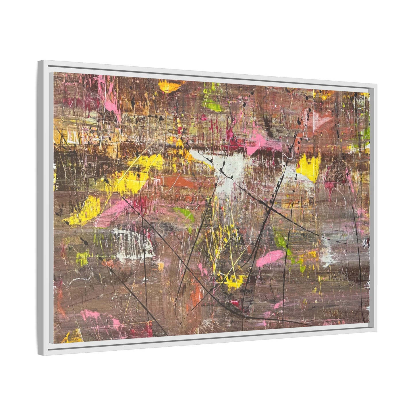 Neon Soil Framed