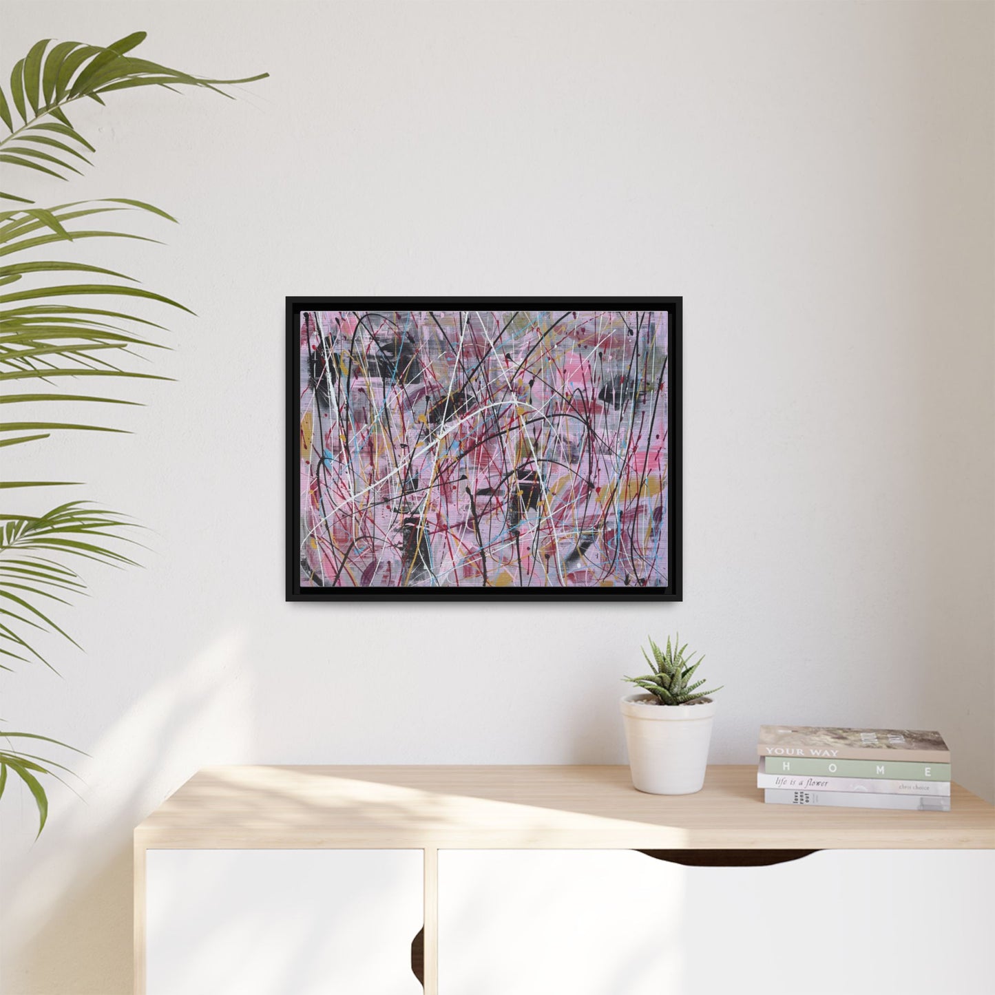 Pink Noise - Framed