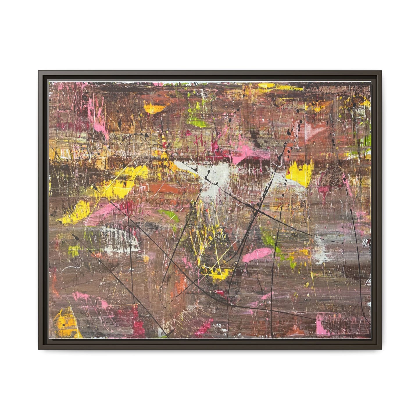 Neon Soil Framed
