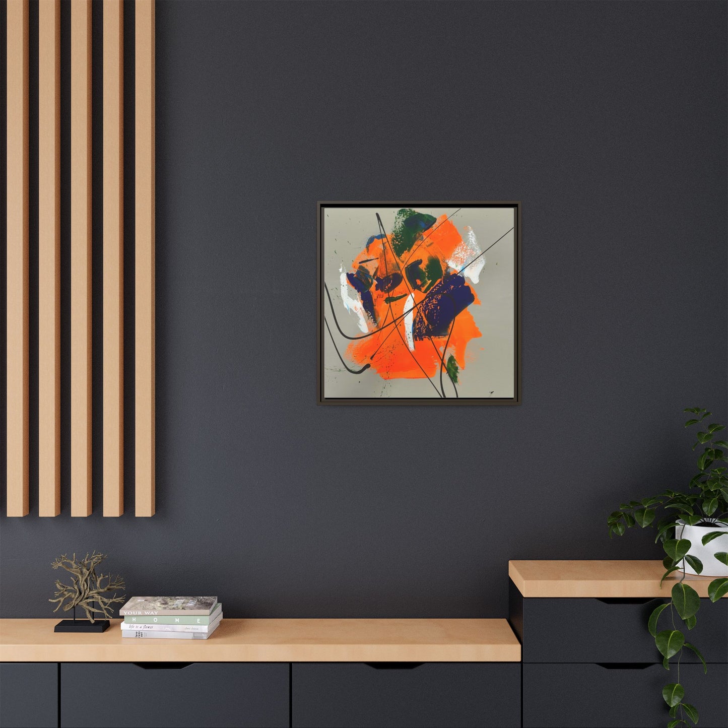 Swamp Surge. -Framed