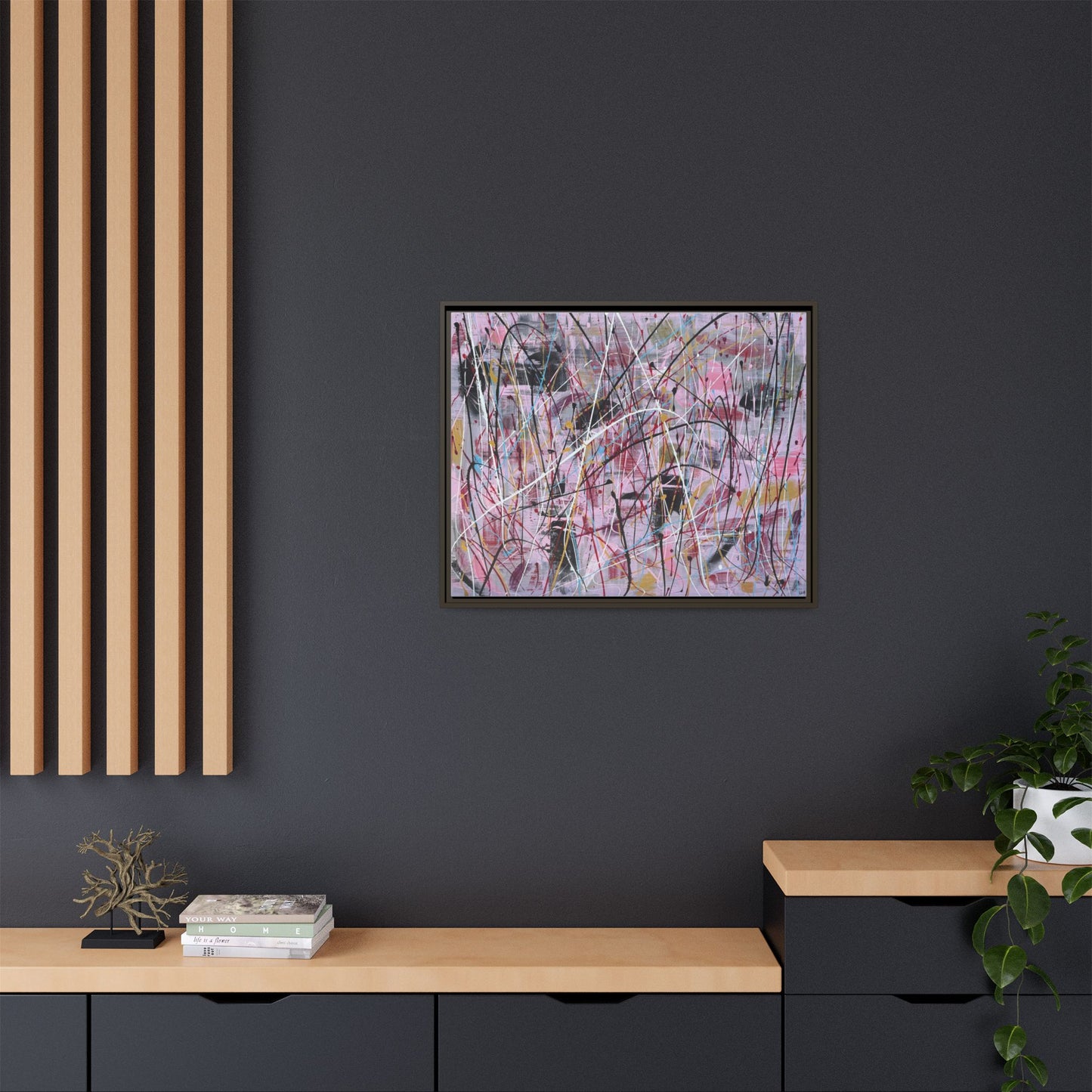 Pink Noise - Framed
