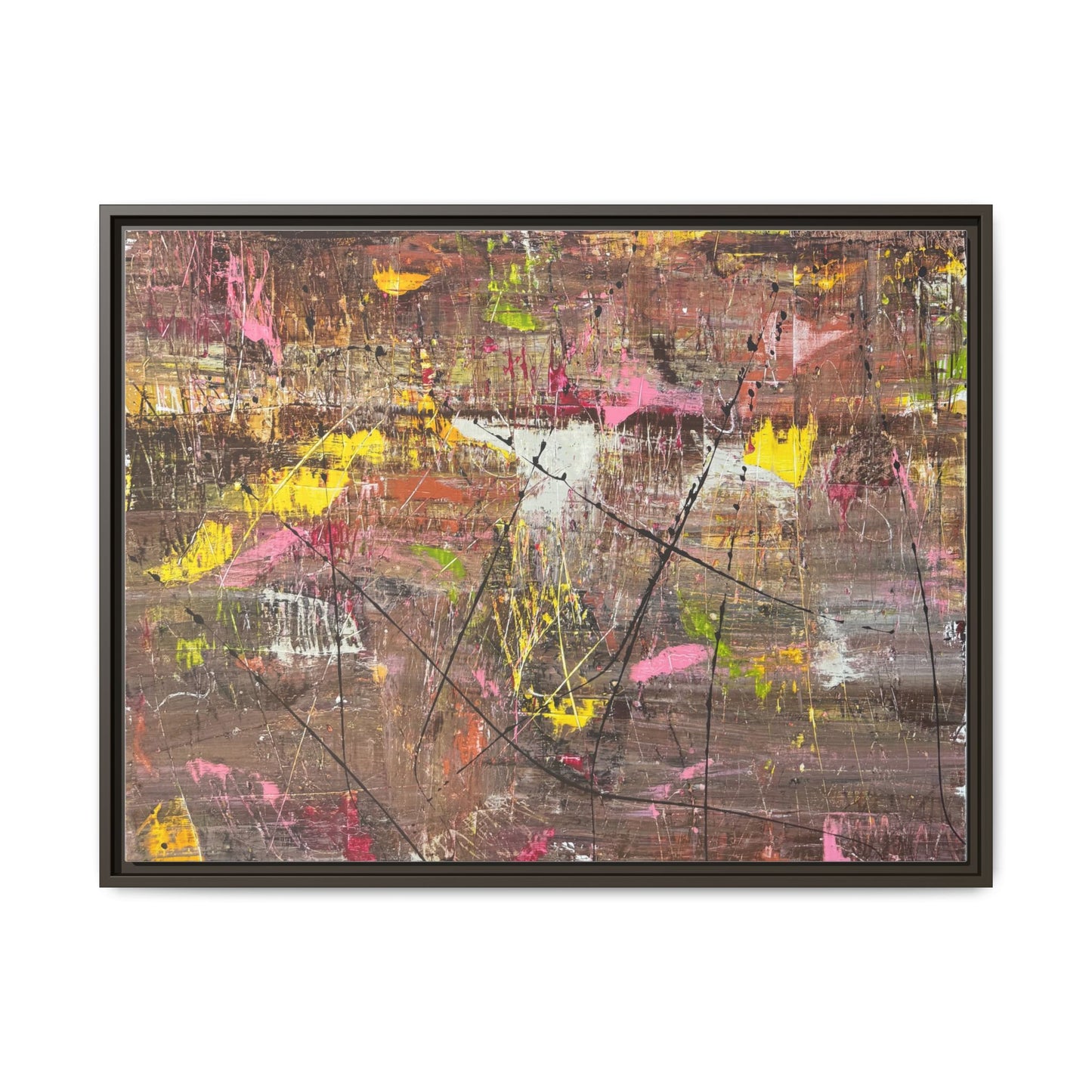 Neon Soil Framed