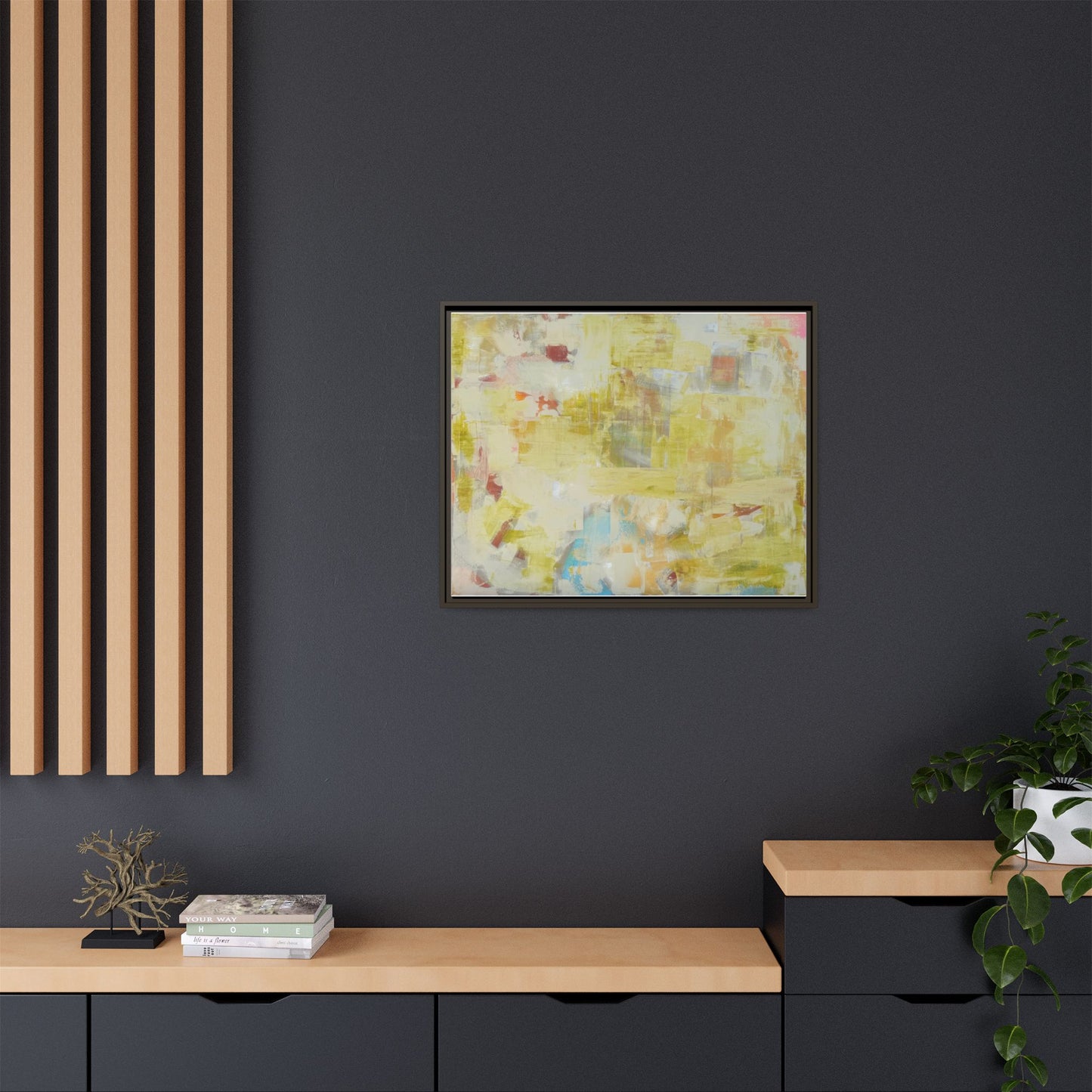 Golden Silence - Framed