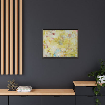 Golden Silence - Framed