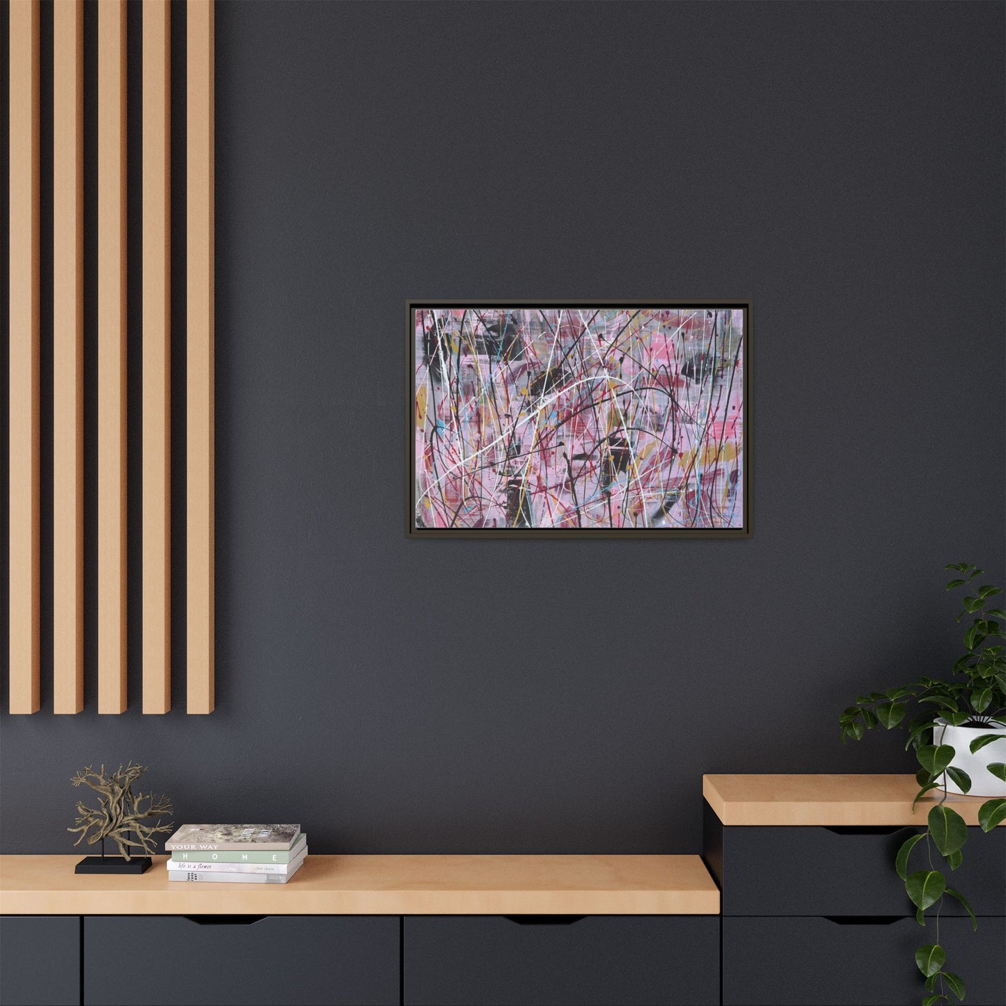 Pink Noise - Framed