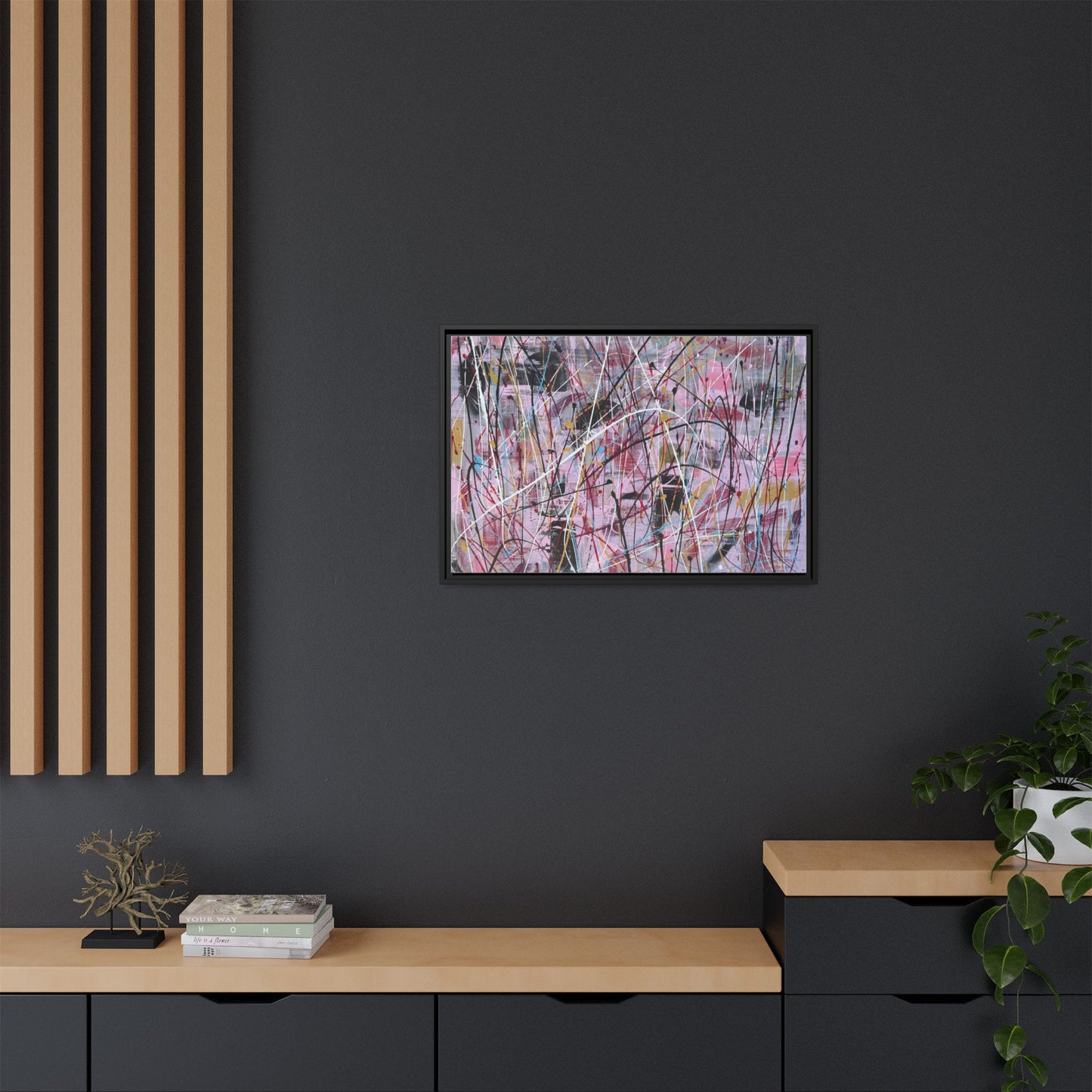 Pink Noise - Framed