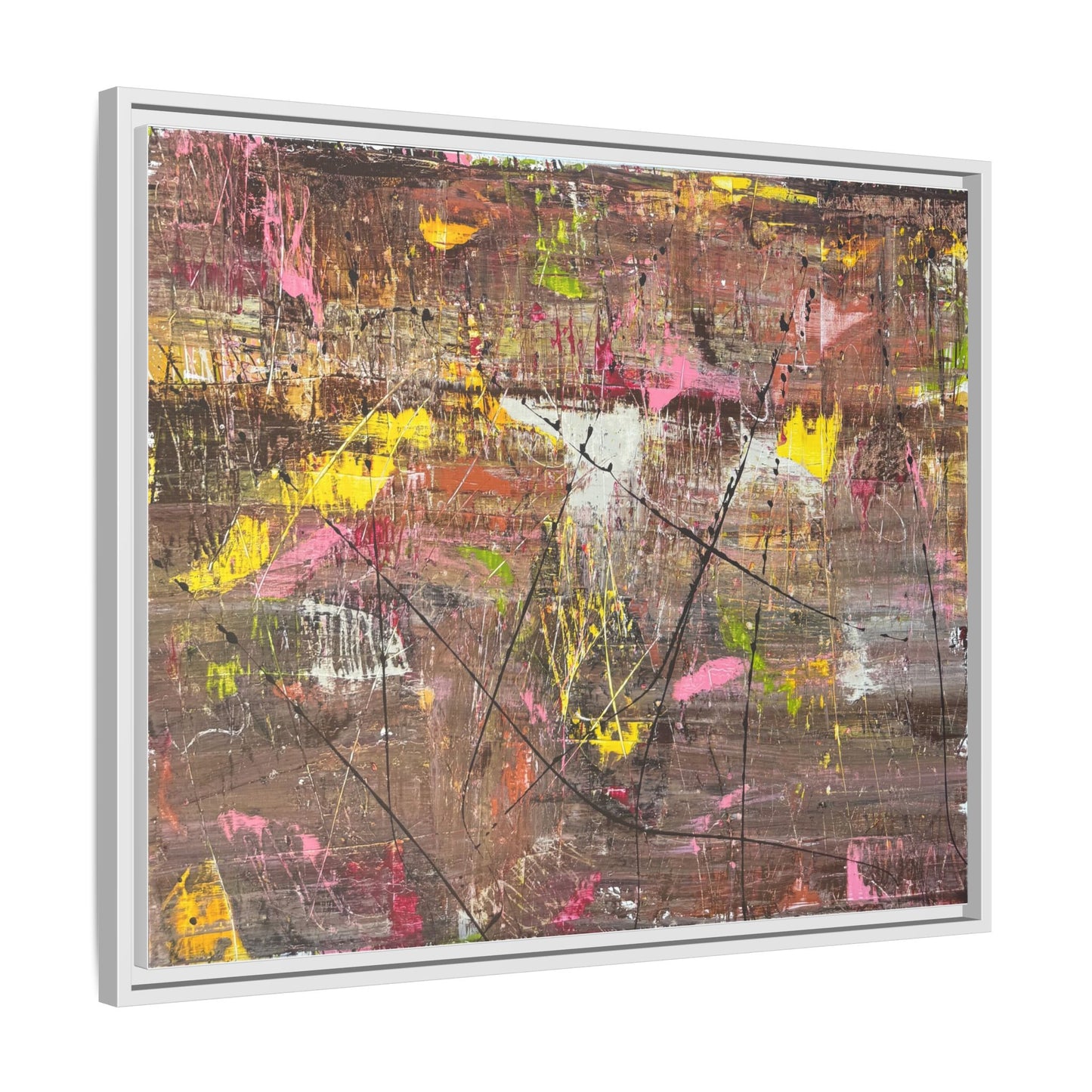 Neon Soil Framed