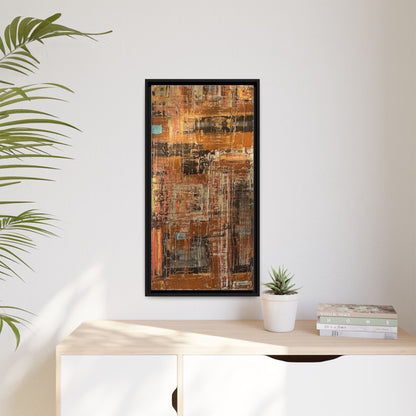 Copper Fusion - Framed Print
