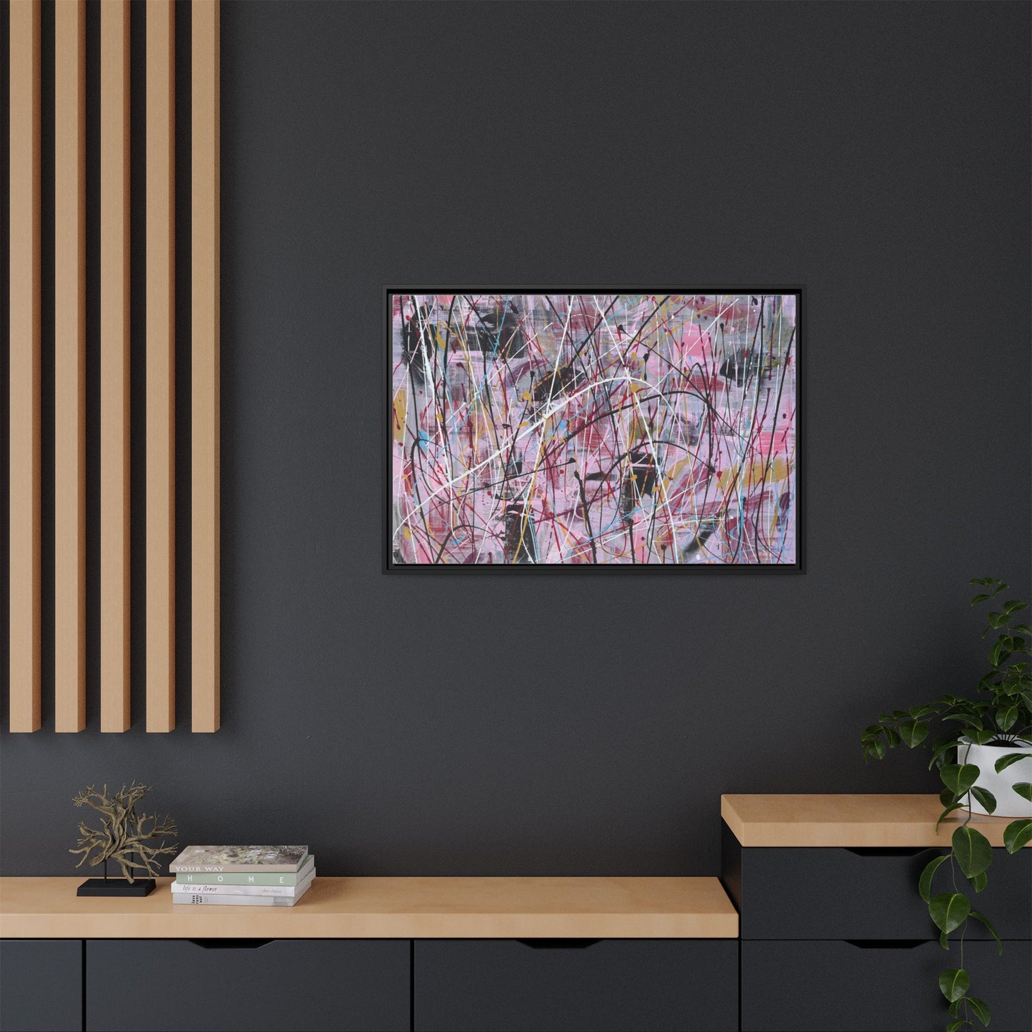 Pink Noise - Framed