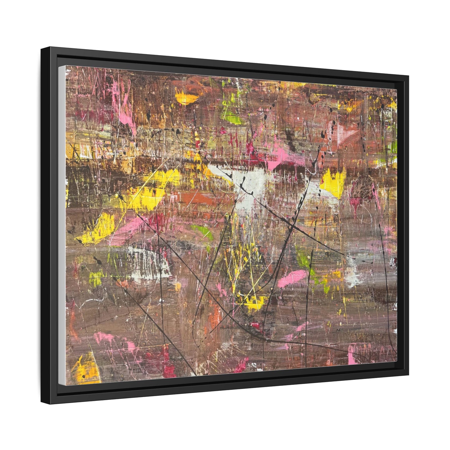 Neon Soil Framed