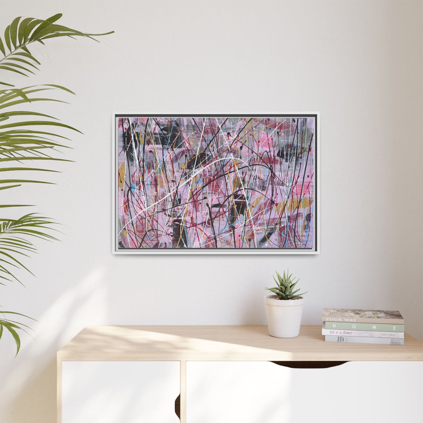 Pink Noise - Framed