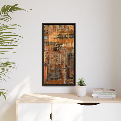 Copper Fusion - Framed Print