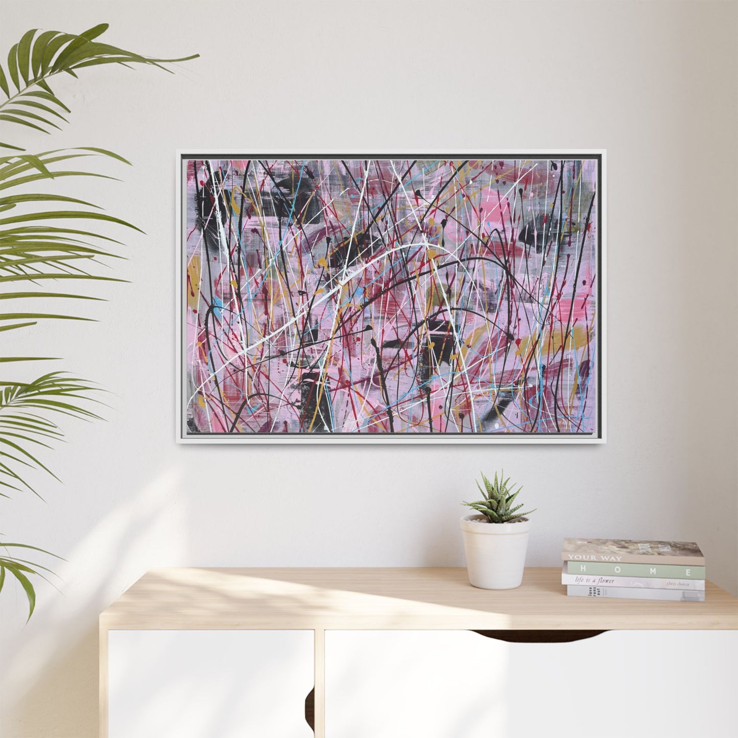 Pink Noise - Framed
