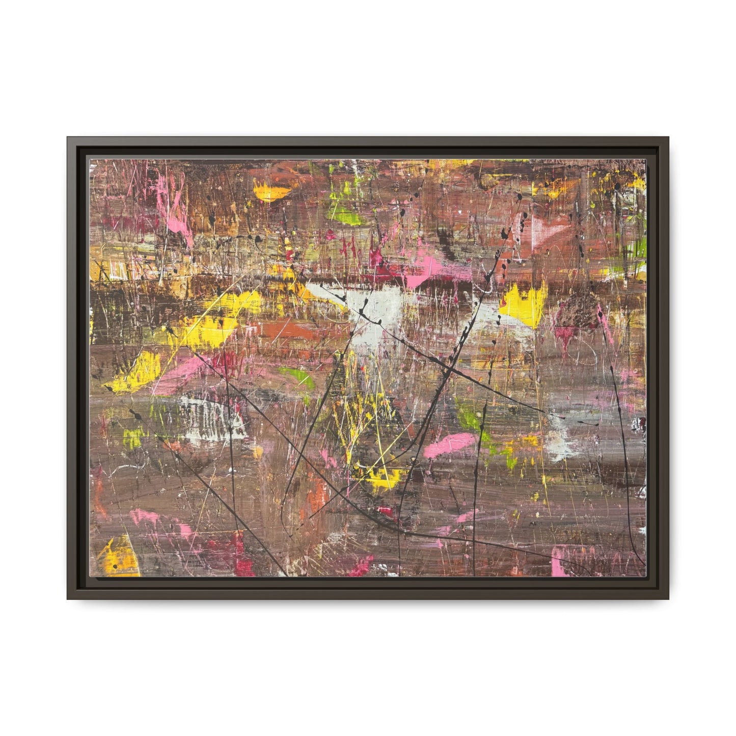 Neon Soil Framed