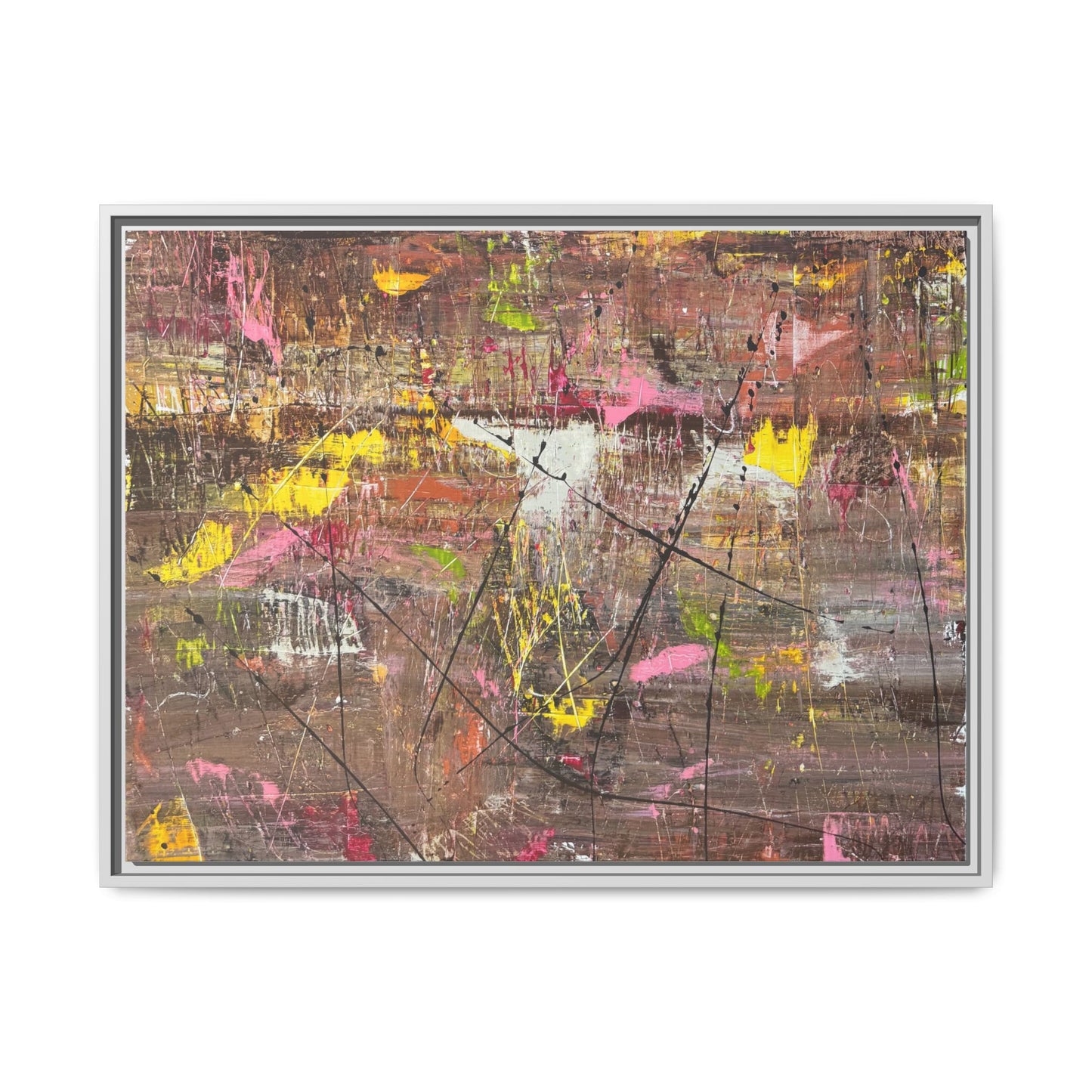 Neon Soil Framed