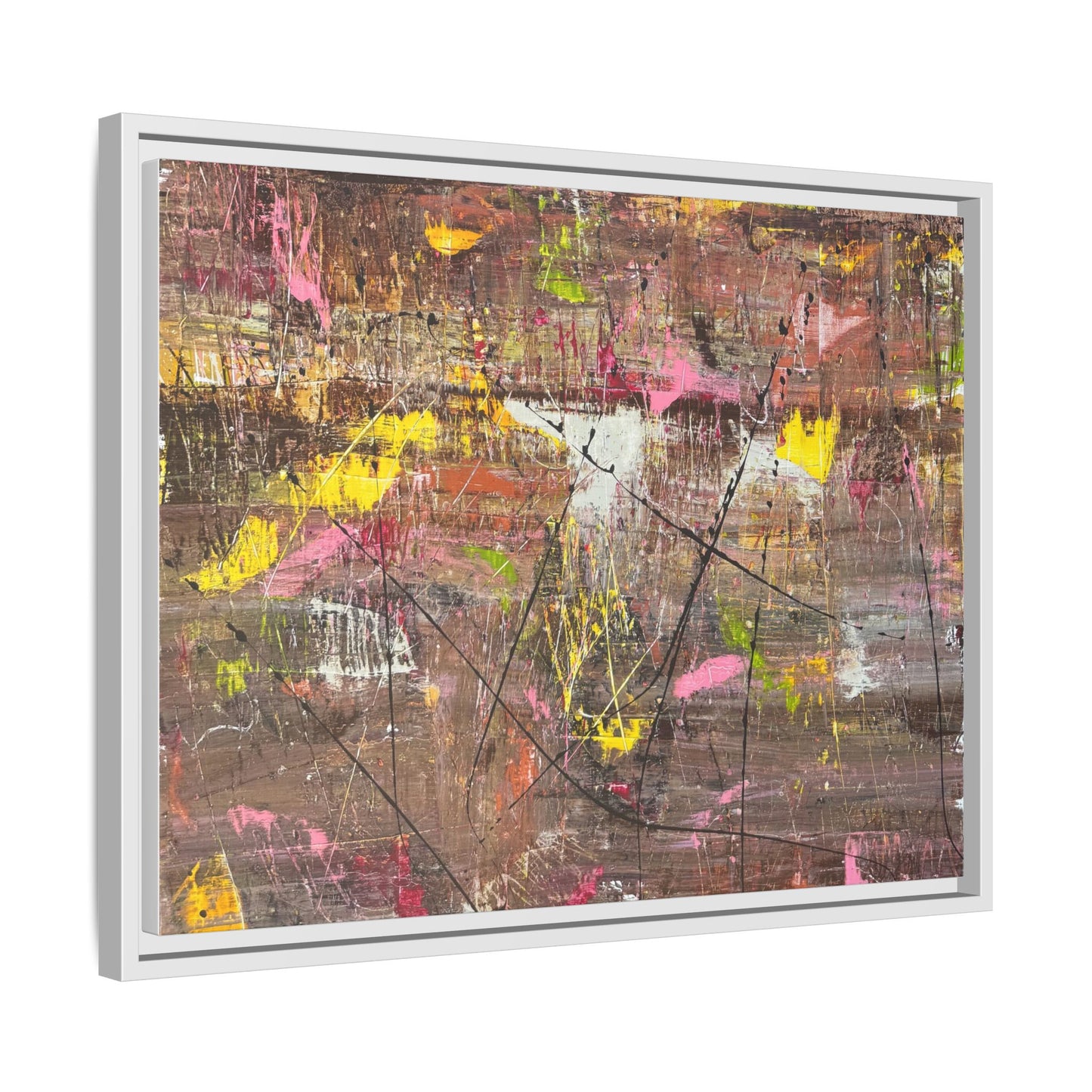 Neon Soil Framed