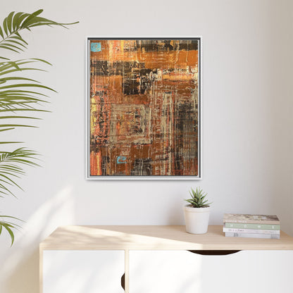 Copper Fusion - Framed Print