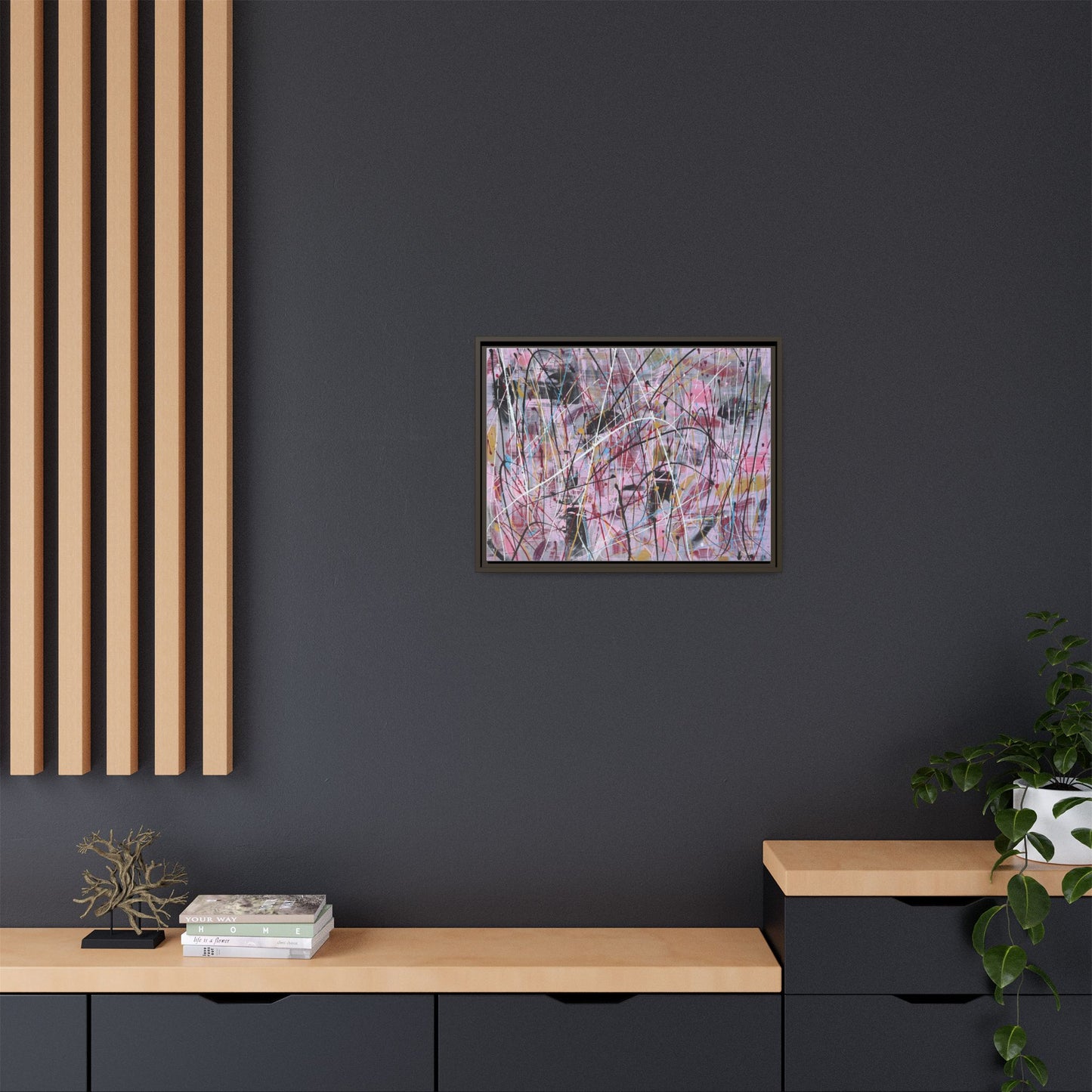 Pink Noise - Framed