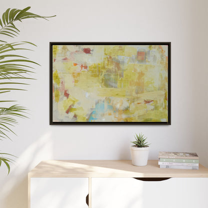 Golden Silence - Framed