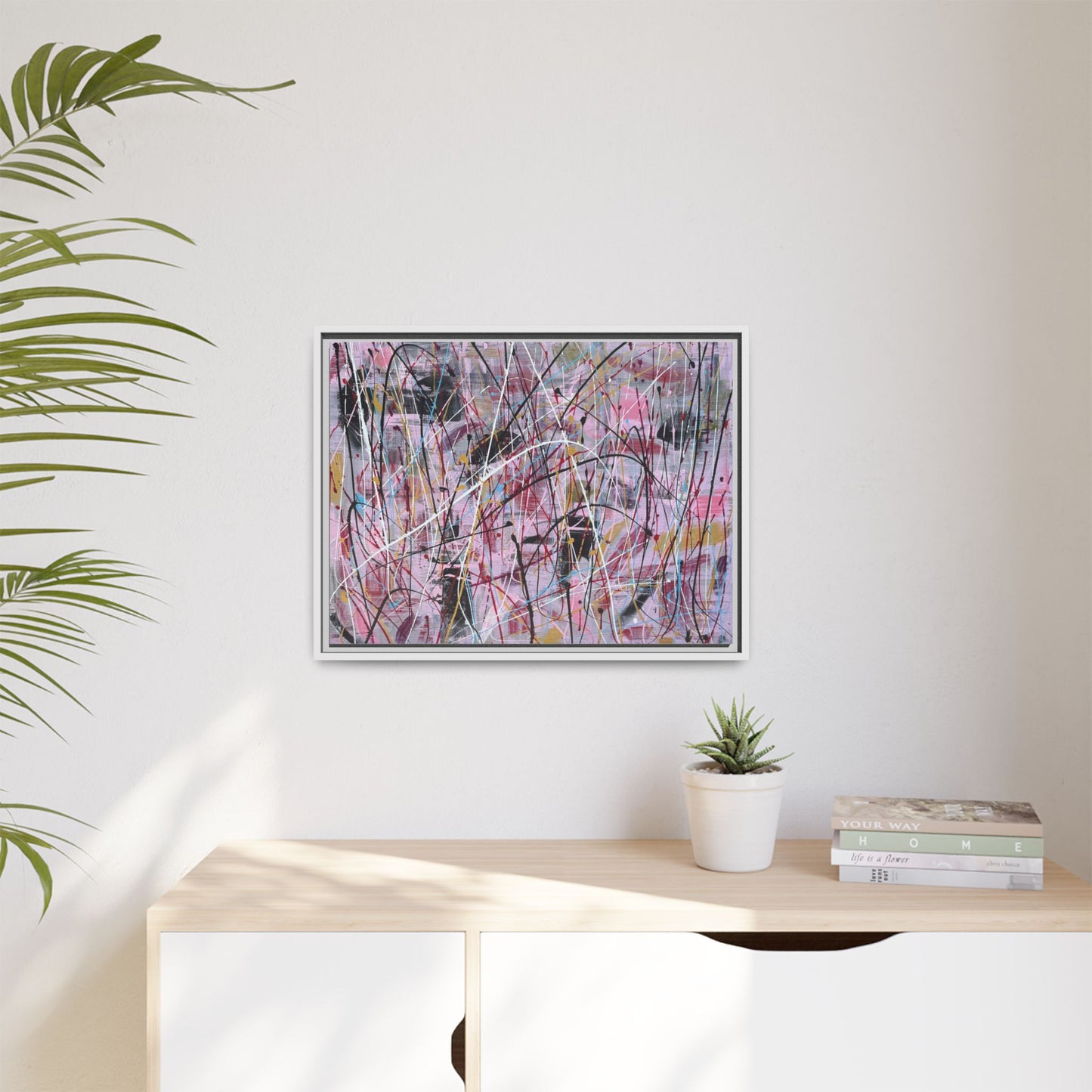 Pink Noise - Framed