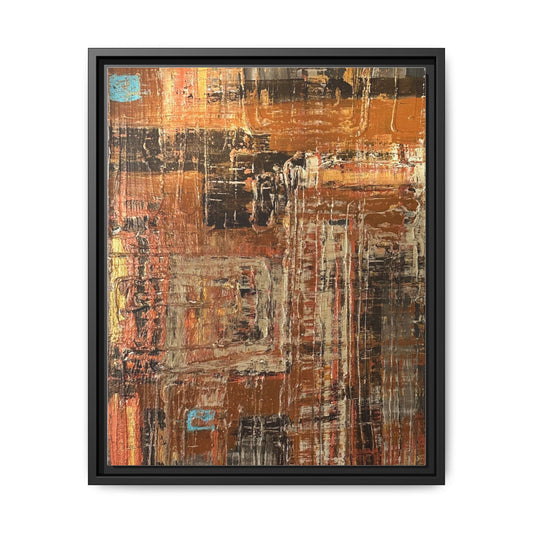 Copper Fusion - Framed Print