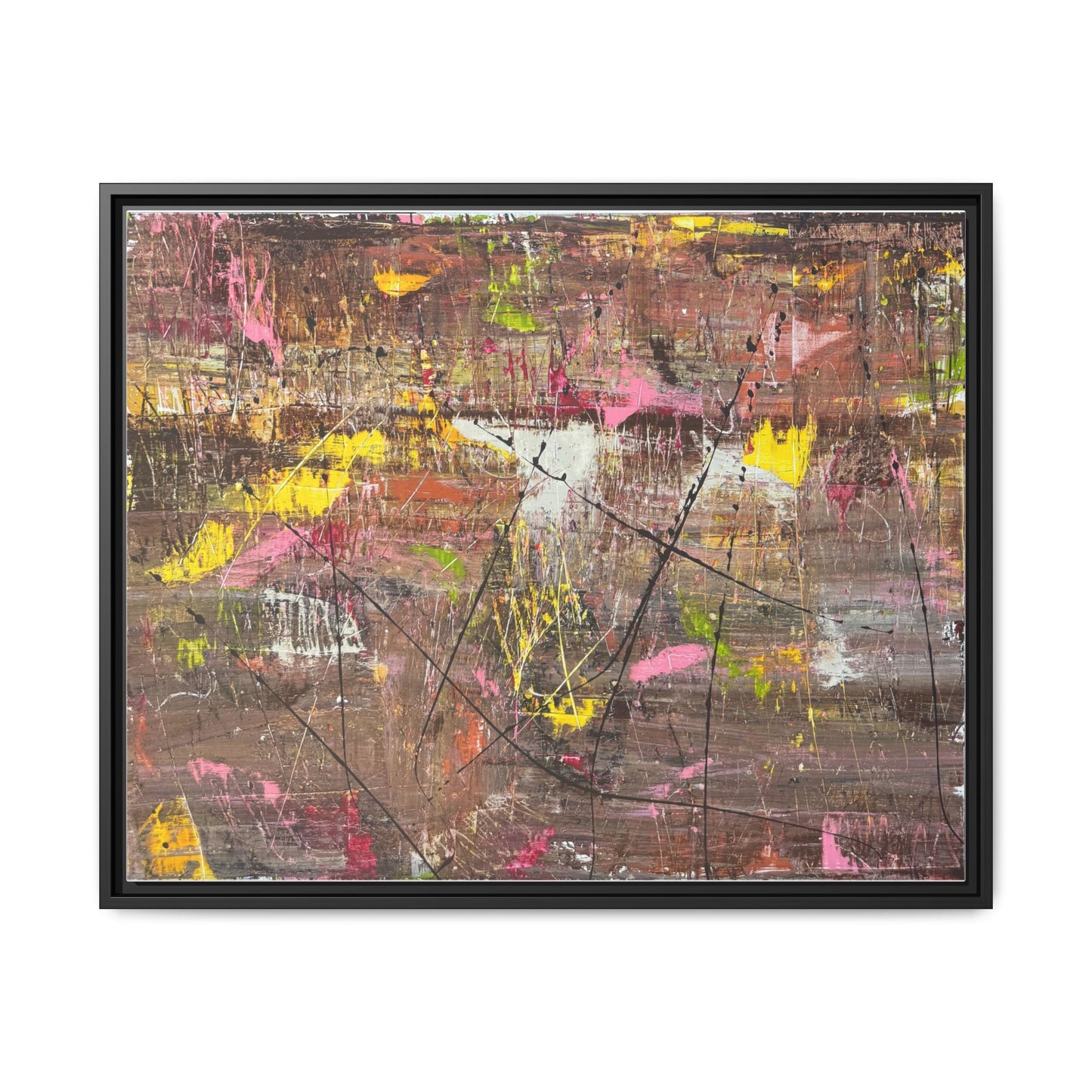 Neon Soil Framed