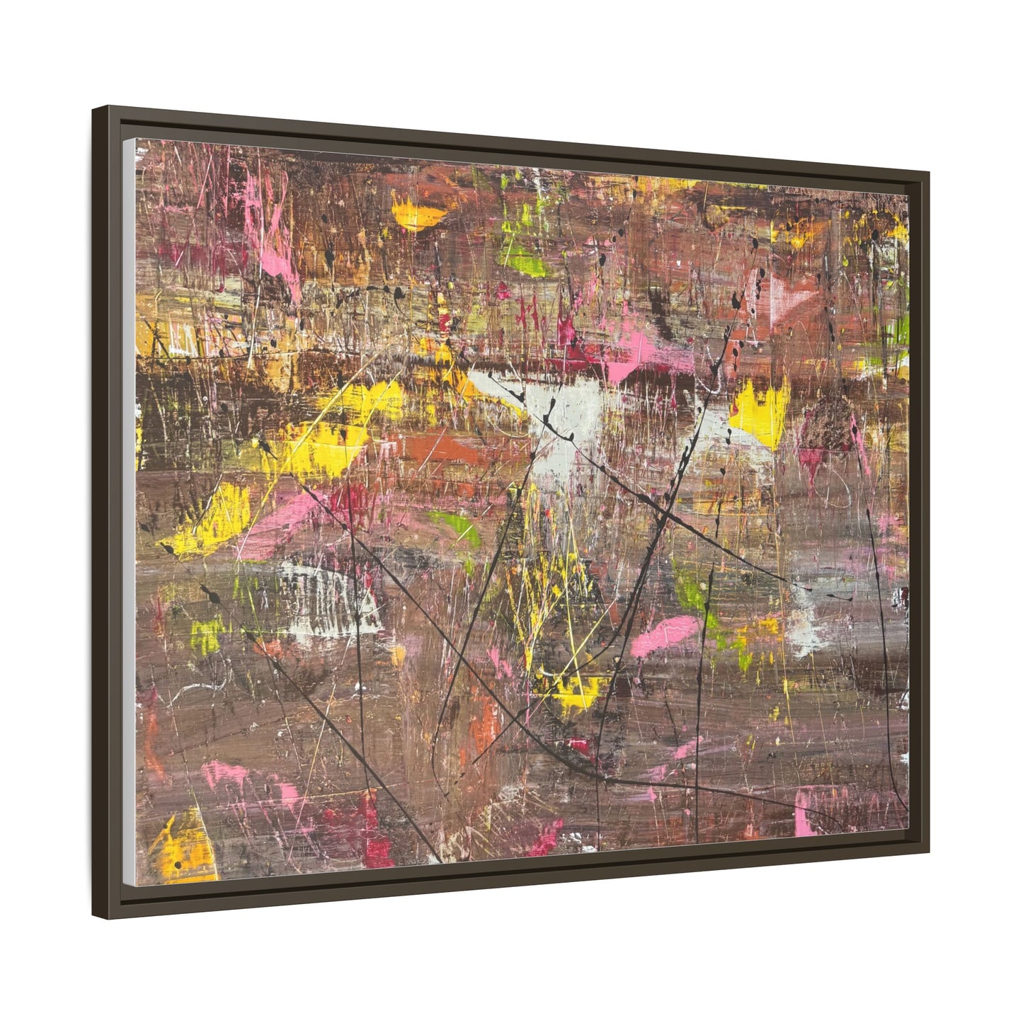 Neon Soil Framed