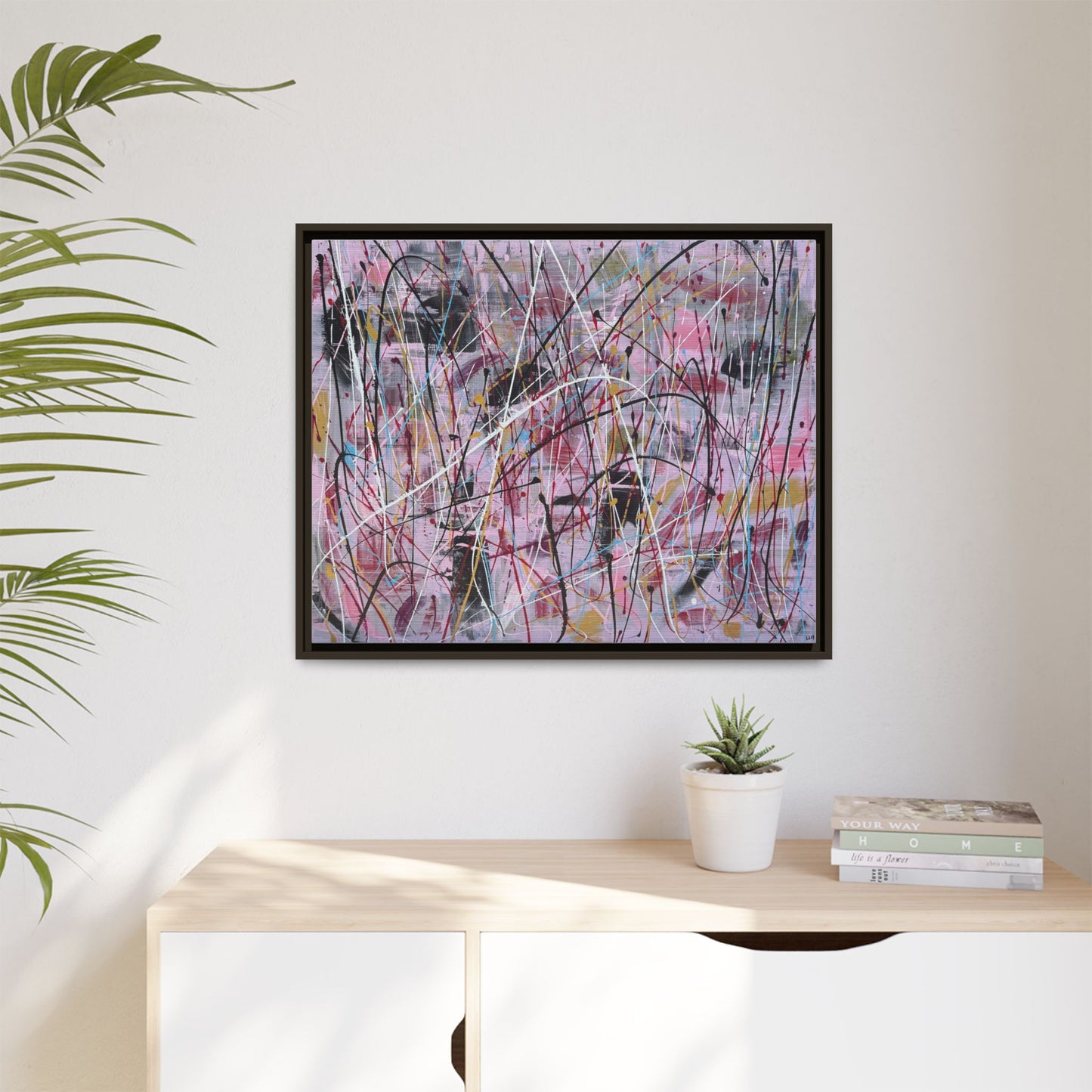 Pink Noise - Framed